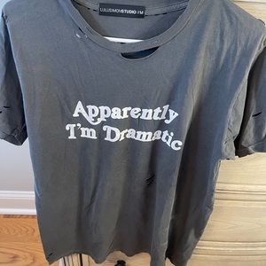 Apparently I’m Dramatic graphic t-shirt